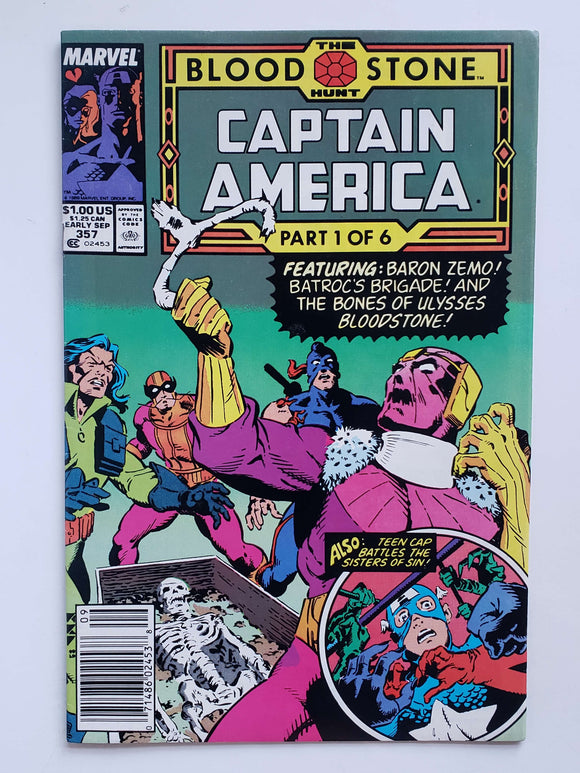 Captain America Vol. 1 # 357