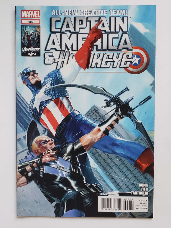 Captain America and Hawkeye #629