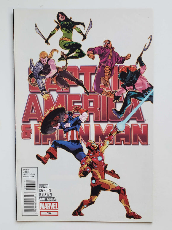 Captain America and Iron Man #634