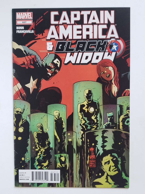 Captain America and Black Widow #637