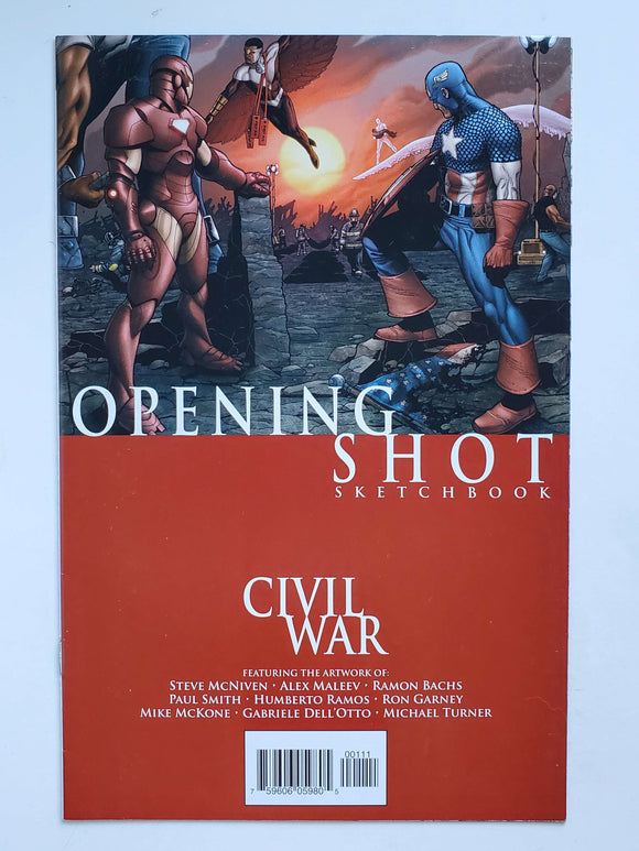 Civil War: Opening Shot Sketchbook