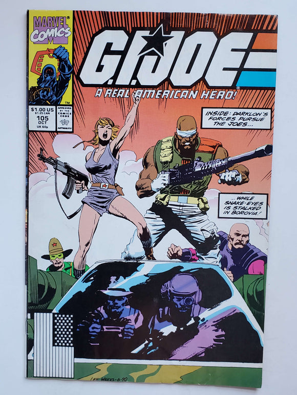 G.I. Joe: A Real American Hero Vol. 1  #105