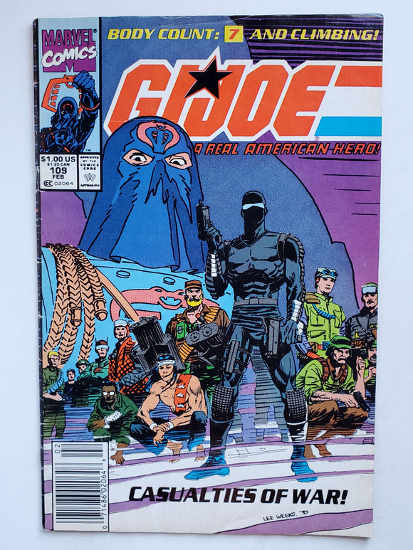G.I. Joe: A Real American Hero Vol. 1  #109