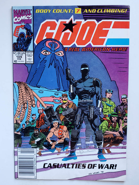 G.I. Joe: A Real American Hero Vol. 1  #109