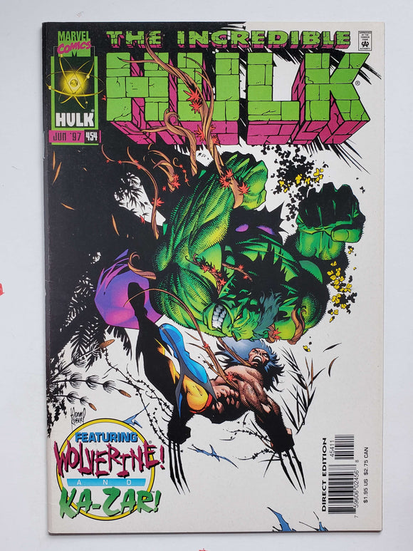 Incredible Hulk  Vol. 1  #454