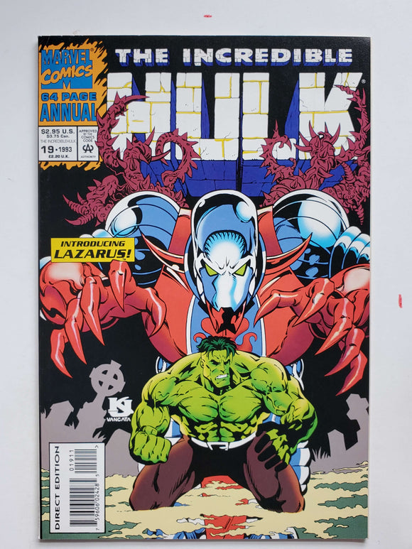 Incredible Hulk  Vol. 1  Annual #19