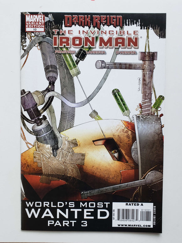 Invincible Iron Man Vol. 1  #10 Variant