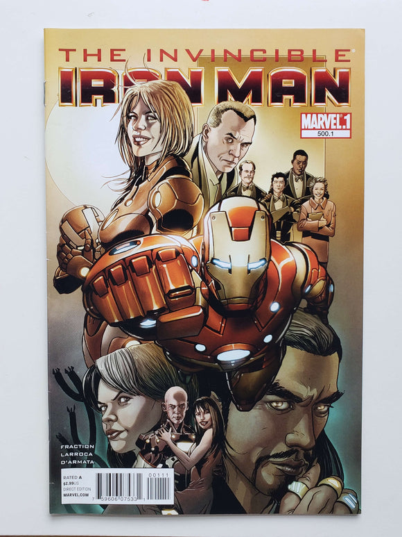 Invincible Iron Man Vol. 1  #500.1