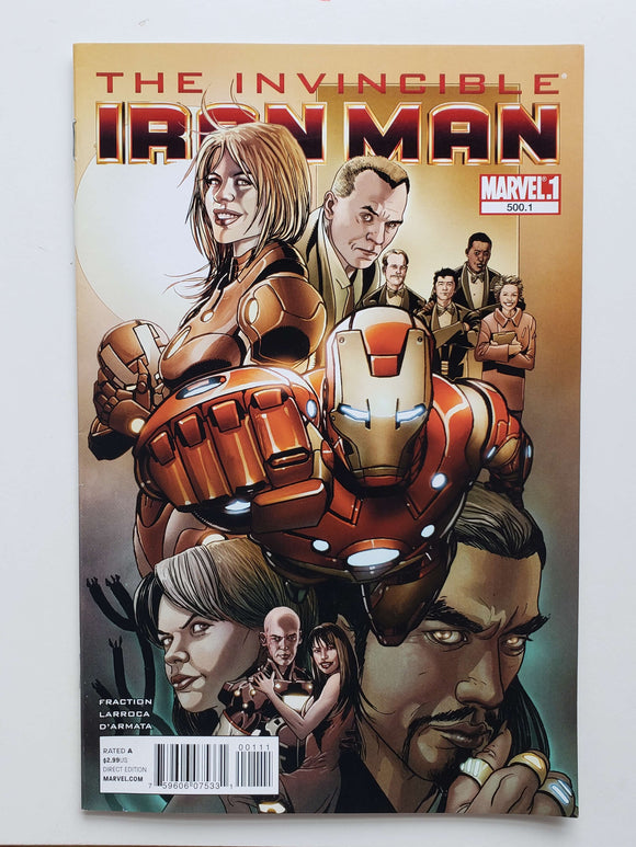 Invincible Iron Man Vol. 1  #500.1
