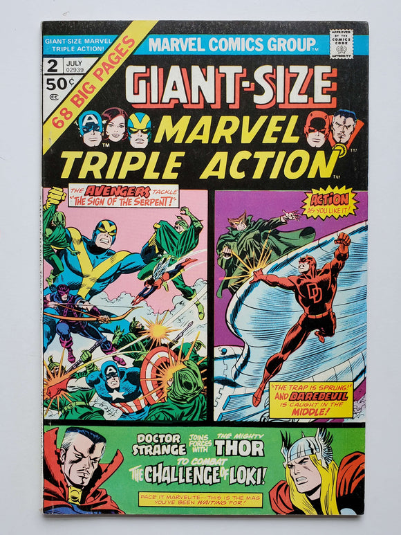 Marvel Triple Action:  Giant Size  #2