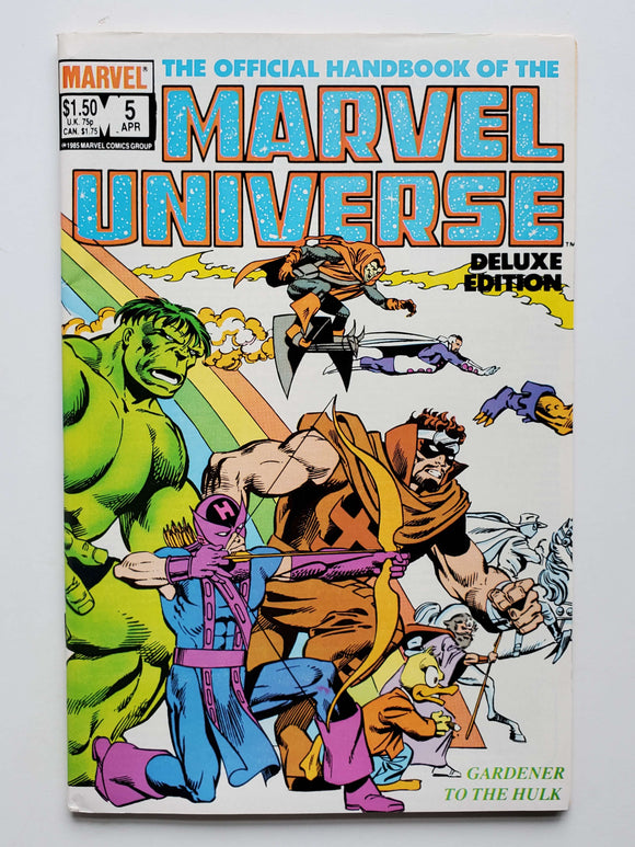 Official Handbook of the Marvel Universe Vol. 2  #5