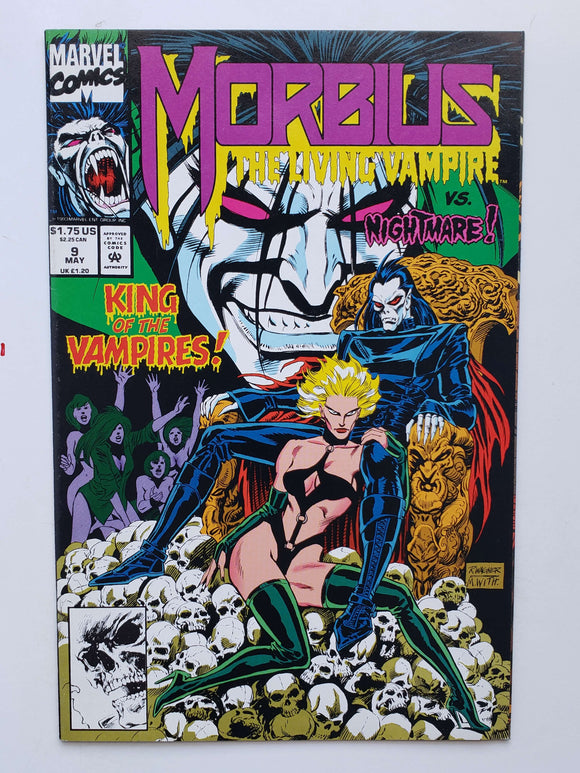 Morbius The Living Vampire Vol. 1  #9