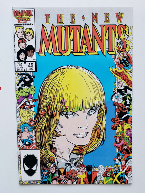 New Mutants Vol. 1  #45