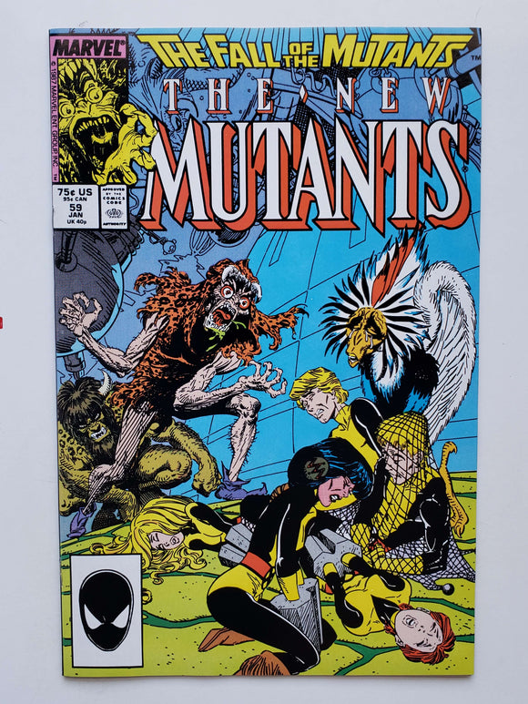 New Mutants Vol. 1  #59