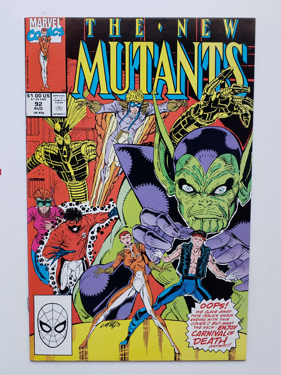 New Mutants Vol. 1  #92