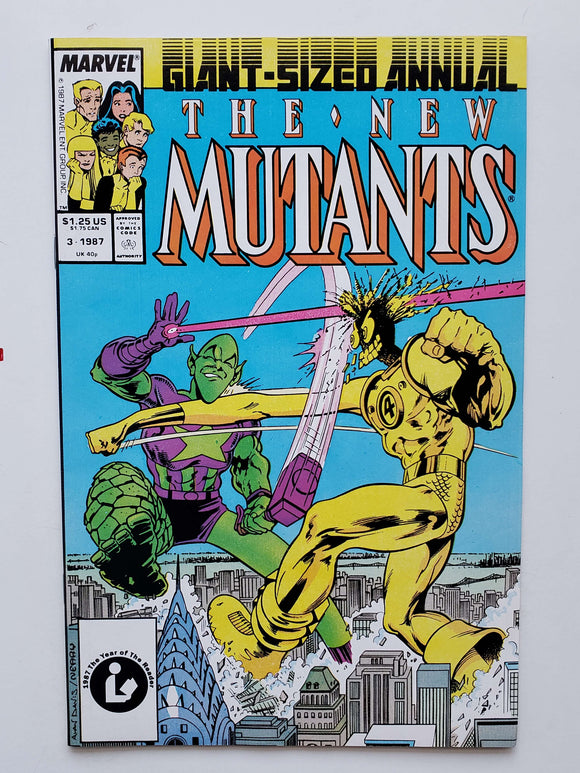 New Mutants Vol. 1 Annual  #3