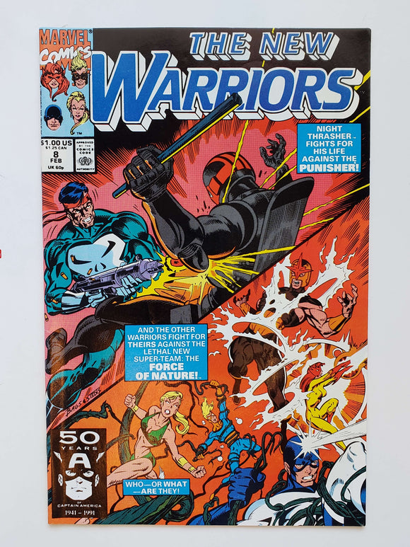 New Warriors Vol. 1  #8