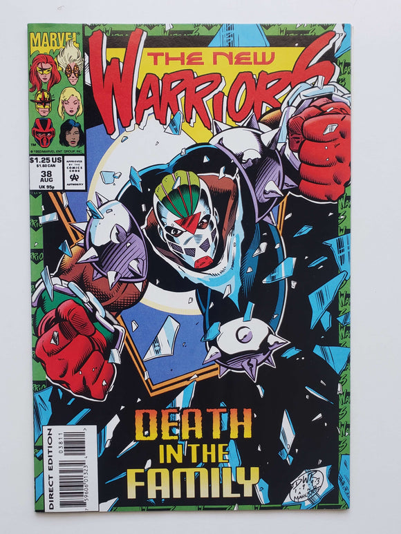 New Warriors Vol. 1  #38