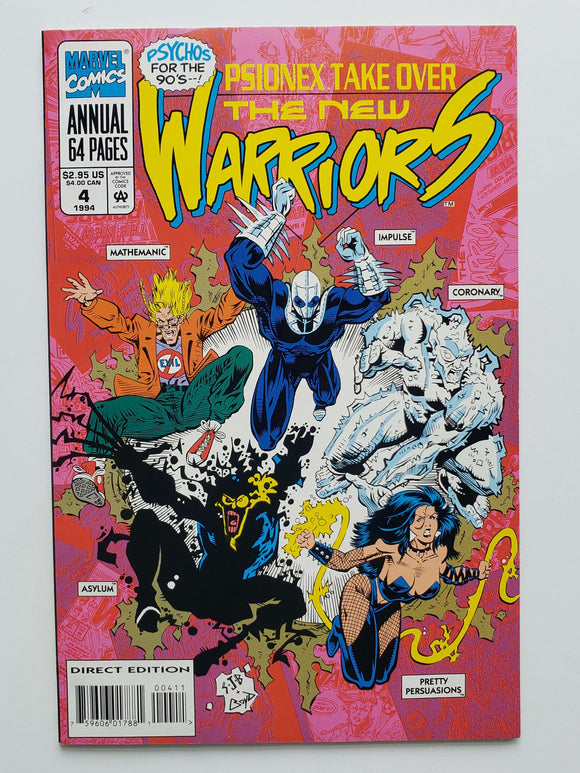 New Warriors Vol. 1 Annual  #4