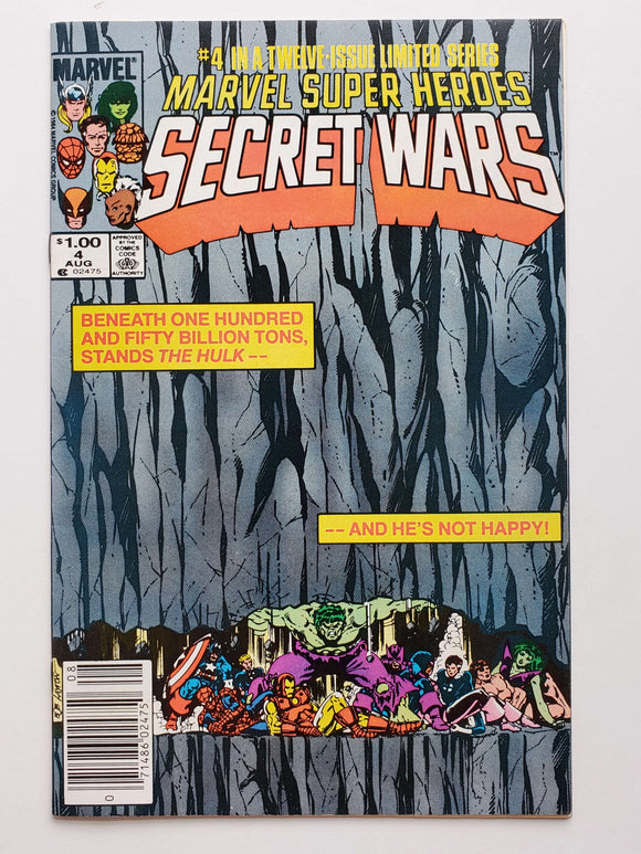 Marvel Super Heroes:  Secret Wars  #4 Variant