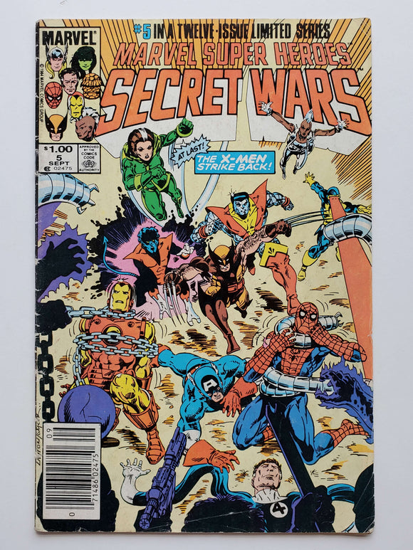 Marvel Super Heroes:  Secret Wars  #5 Variant