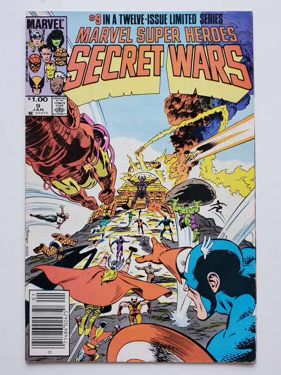 Marvel Super Heroes:  Secret Wars  #9 Variant