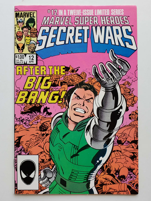 Marvel Super Heroes:  Secret Wars  #12
