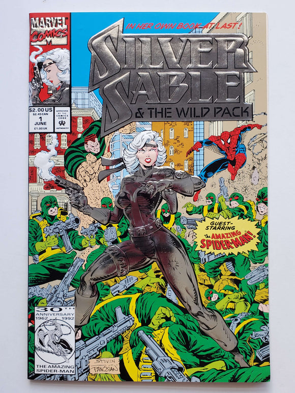 Silver Sable and the Wild Pack  #1