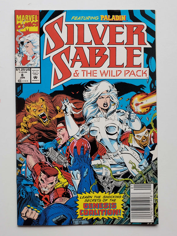 Silver Sable and the Wild Pack  #8
