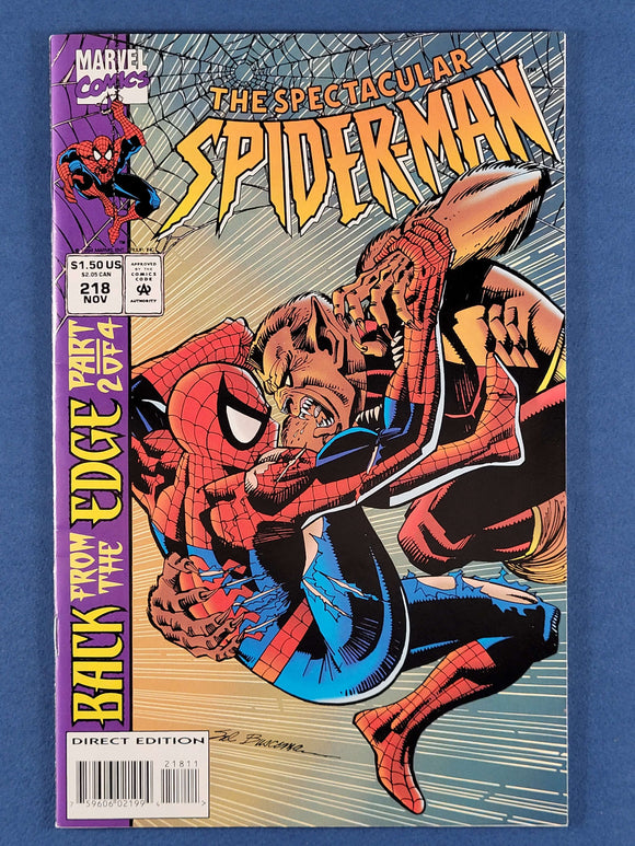 Spectacular Spider-Man Vol. 1  #218