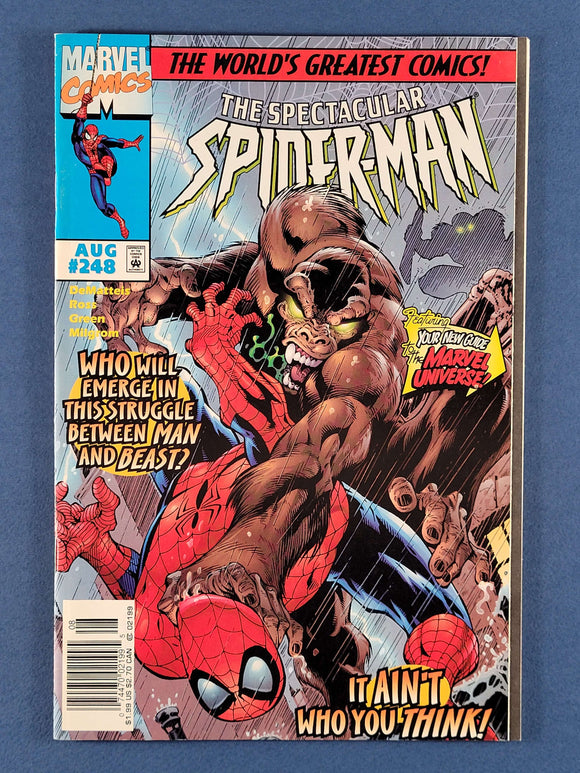 Spectacular Spider-Man Vol. 1  #248  Newsstand