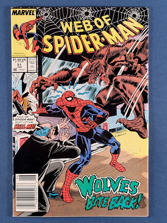 Web of Spider-Man Vol. 1  #51