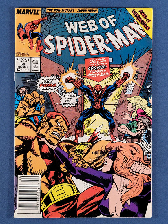 Web of Spider-Man Vol. 1  #59