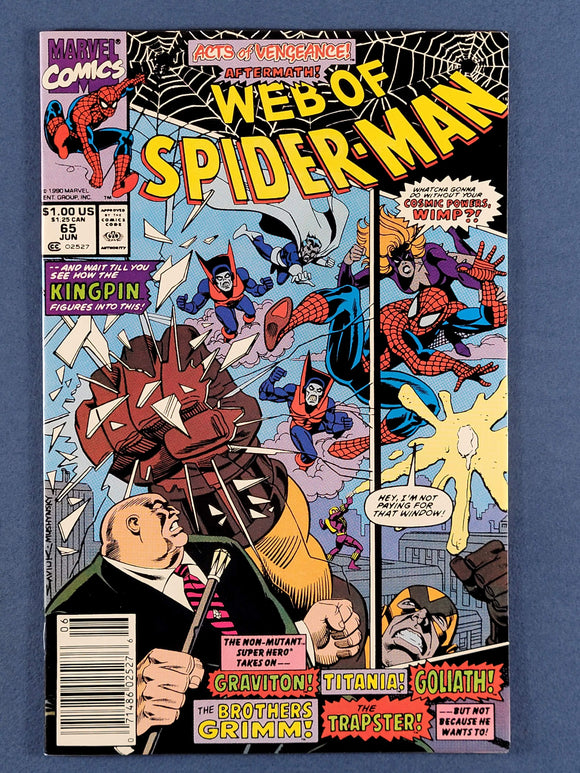 Web of Spider-Man Vol. 1  #65