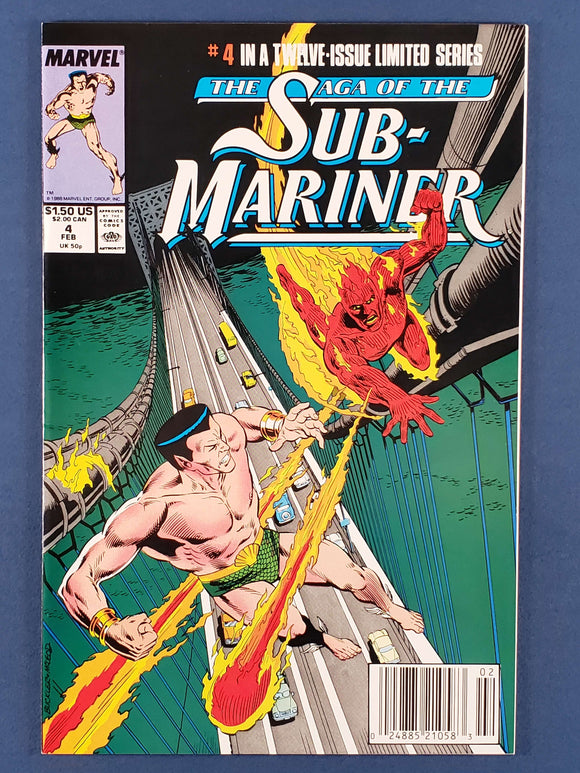 Saga of the Sub-Mariner  #4