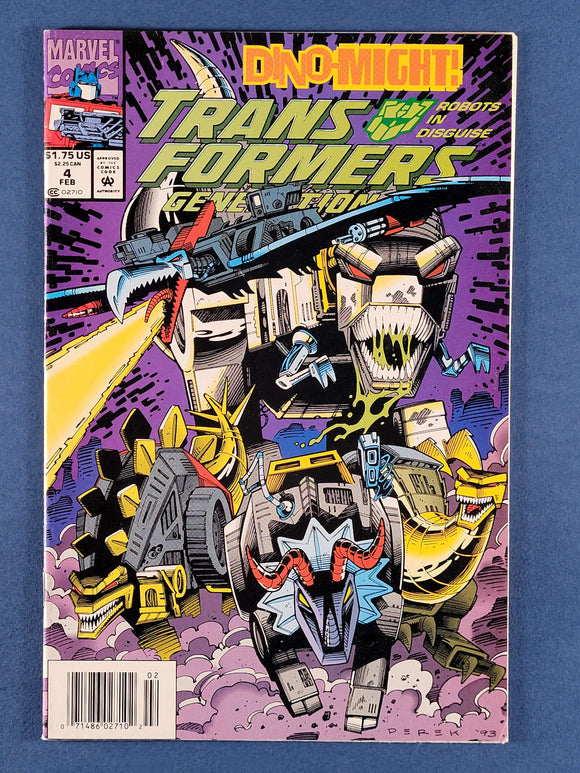Transformers: Generation 2  #4  Newsstand