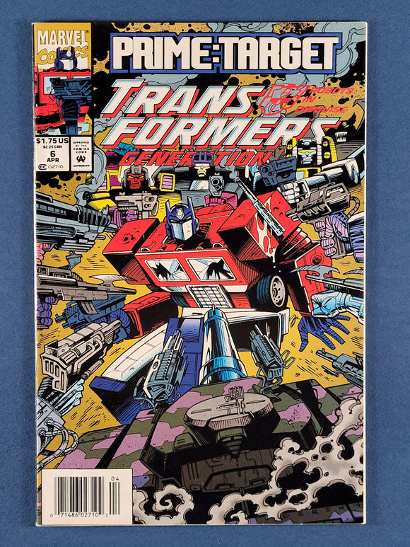 Transformers: Generation 2  #6  Newsstand