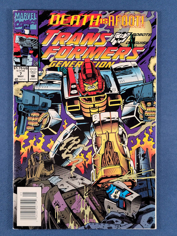 Transformers: Generation 2  #7  Newsstand