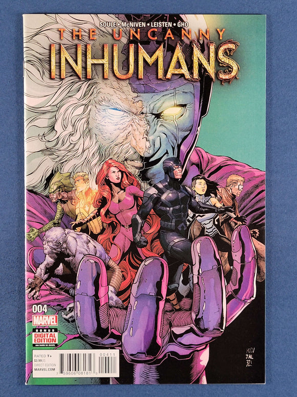 Uncanny Inhumans  #4