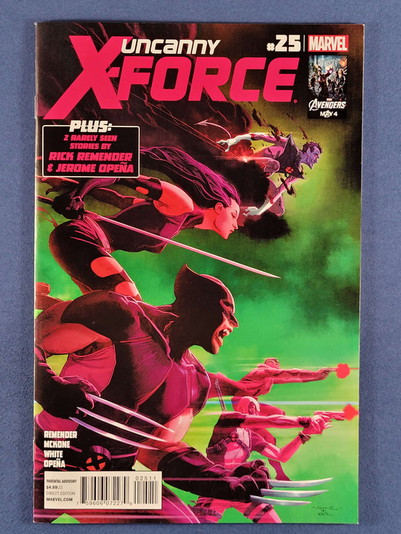 Uncanny X-Force Vol. 1  #25