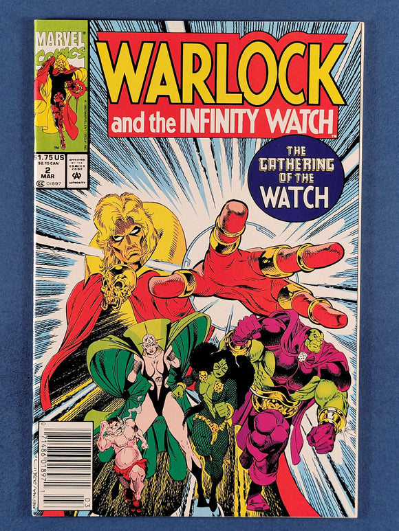 Warlock and the Infinity Watch  #2  Newsstand
