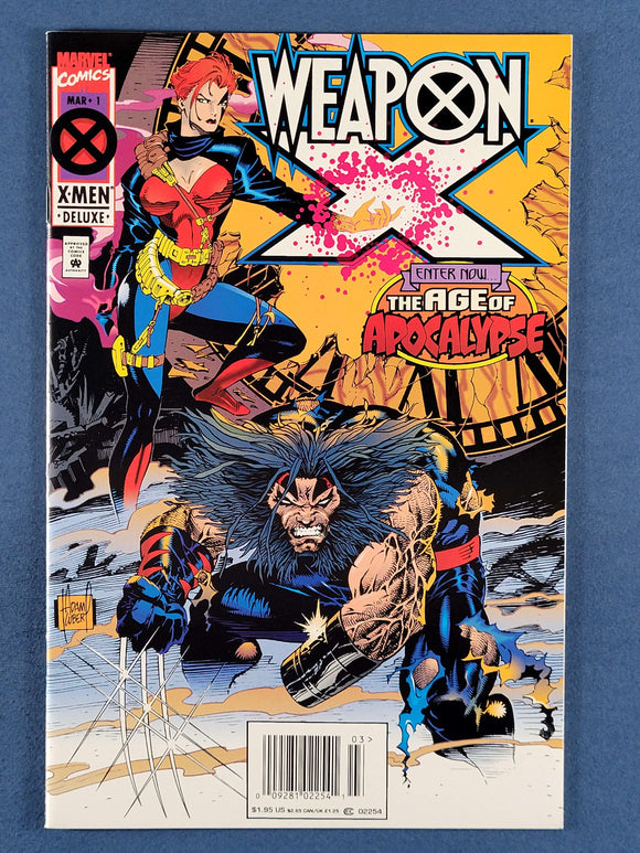 Weapon X Vol. 1  #1  Newsstand