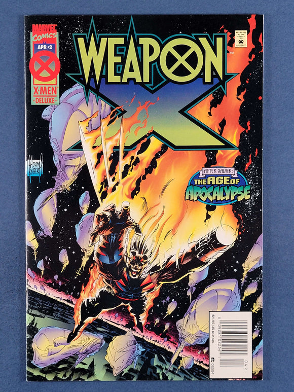 Weapon X Vol. 1  #2  Newsstand