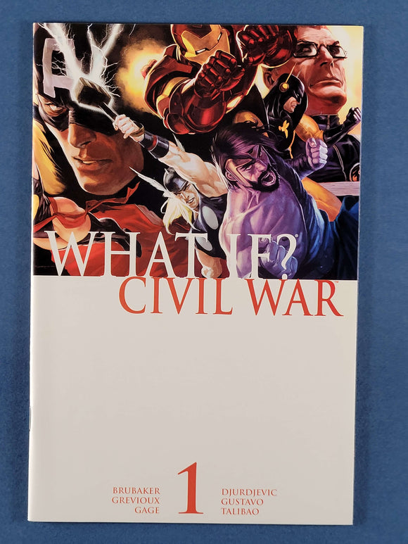 What If…?  Civil War  (One Shot)  Variant