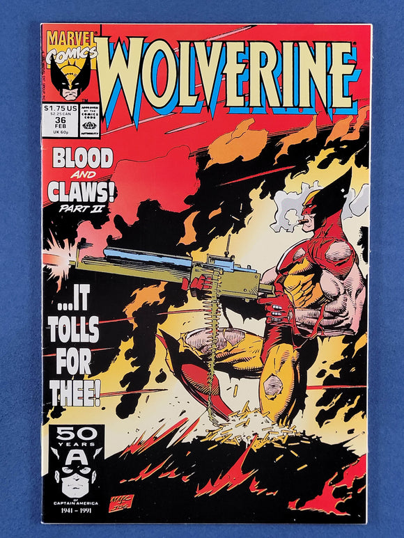 Wolverine Vol. 2  #36