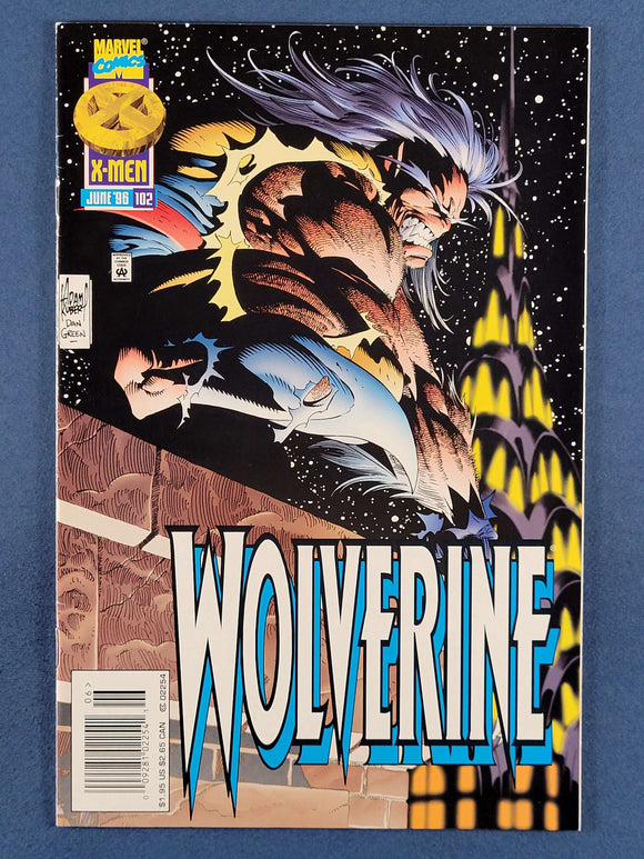 Wolverine Vol. 2  #102  Newsstand