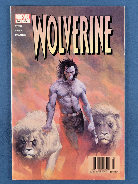 Wolverine Vol. 2  #184  Newsstand