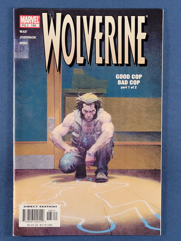 Wolverine Vol. 2  #188