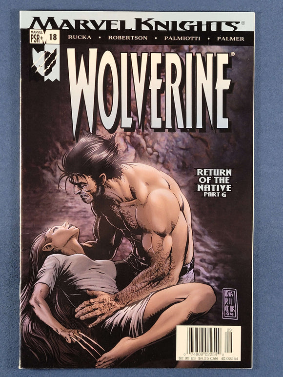 Wolverine Vol. 3  #18  Newsstand