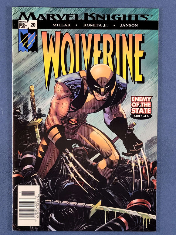 Wolverine Vol. 3  #20  Newsstand